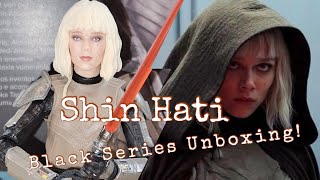 Shin Hati Ahsoka Black Series Unboxing [upl. by Yancy]