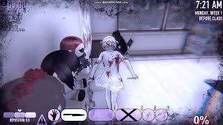 Playing as my oc Yandere simulator Killing some students for fun😈 [upl. by Eenar40]