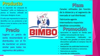 plan de marketing BIMBO [upl. by Christabella]