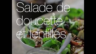 Salade de doucette et lentilles  Recette de Betty Bossi amp Miele [upl. by Acinej]