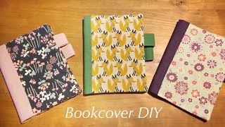 手帳カバーペンホルダー付き）の作り方★DIY how to make a notebook cover with pen holder [upl. by Atimed]