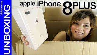 Apple iPhone 8 plus unboxing ¿la alternativa al iPhone X [upl. by Edelsten772]