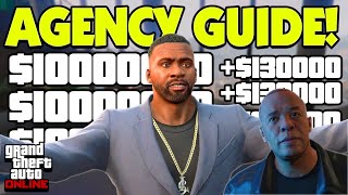 GTA 5 Online Ultimate AGENCY Money Guide 2024 [upl. by Lennaj974]