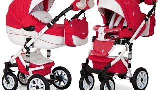 Riko BRANO ecco 3in1 Kombi Kinderwagen Präsentation und Funktionstest [upl. by Anna-Diane]