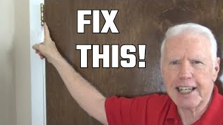 How to FIX a Door That Opens or Closes Itself – EASY [upl. by Joshi]