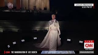 Katy Perry performs Firework at 2021 Presidential Inauguration [upl. by Delcine]