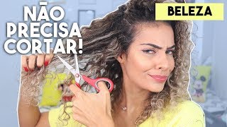 TRANSIÇÃO CAPILAR Como VOLTAR OS CACHOS  SEM cortar BIGCHOP FALADANTAS [upl. by Remy347]