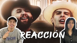 REACCIÓN 🇲🇽II Adriel Favela Carin Leon  Con Un Botecito A Pecho [upl. by Ricarda]