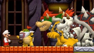 New Super Mario Bros DS Walkthrough  Finale  World 8 [upl. by Pettifer918]