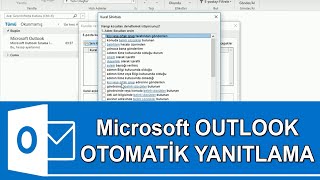 Outlook Otomatik Cevaplama [upl. by Eelloh]