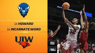 Howard vs Incarnate Word  First Four NCAA tournament extended highlights [upl. by Pansie367]