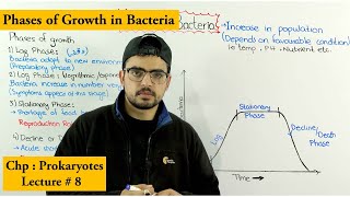 Growth in bacteria  Population increase of bacteria [upl. by Codee]