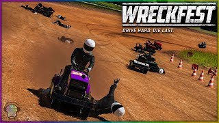 Wreckfest  Part 1  THIS GAME IS CRAZY [upl. by Gnolb880]