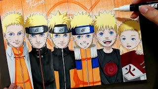 Speed Drawing  Naruto [upl. by Aivax662]