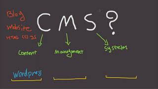 What is a CMS  Content Management Sysytem [upl. by Liva]