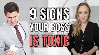 TOXIC MANAGER  9 Toxic Boss Signs to Look Out For [upl. by Clift]