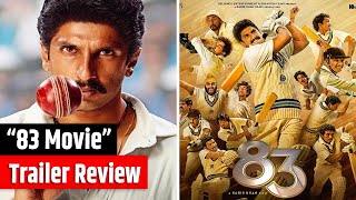 83 Ranveer’s Movie Trailer Review  Ranveer Singh Kapil Dev Deepika Padukone  BB News [upl. by Alleynad204]