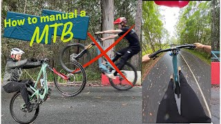 How to manual a MTB  Pushys Online [upl. by Shaff305]