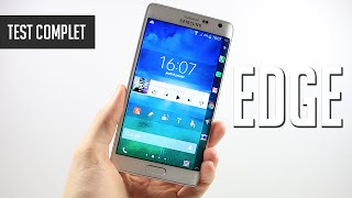 Test du Galaxy Note Edge un Note 4 avec un écran incurvé [upl. by Ellersick19]