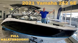 2021 Yamaha 252 SE  Full Walkthrough NEW MODEL very impressed [upl. by Enaxor709]