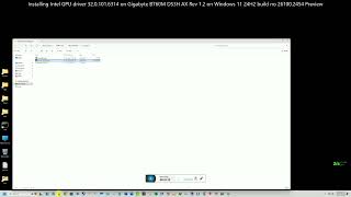 Intel GPU driver 3201016314 on Windows1124H2261002454PGBB760MDS3HAXrev12New video [upl. by Arval726]