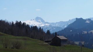 Bregenzerwald Wanderung Rund um den Hittisberg Hittisau [upl. by Jannelle]