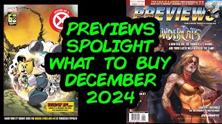 Previews Spotlight  What Comic Books to Buy for December 2024 [upl. by Bodkin]