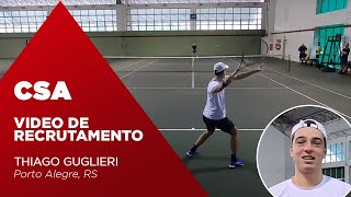 Thiago Guglieri  Tennis [upl. by Sewell35]