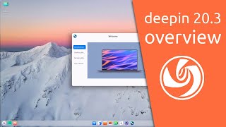 Linux overview  deepin 203 [upl. by Neih]