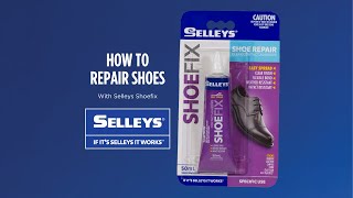 How to repair a shoe  Selleys [upl. by Cardew]