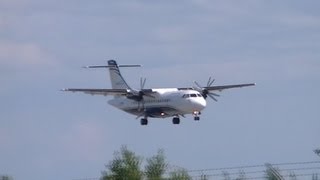 ATR42300 Landing [upl. by Gerhardine]