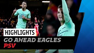 Reached the CUP FINAL 🏆  HIGHLIGHTS Go Ahead Eagles  PSV [upl. by Dre]