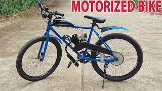 Build a Motorized Bike at home  Tutorial [upl. by Ibba]