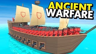 NEW PIRATE SHIPS IN ANCIENT WARFARE 3 Ancient Warfare 3 Funny Gameplay [upl. by Ulrick900]