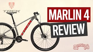 First Review 2022 Trek Marlin 4 Mountain and Trail Bike [upl. by Karilynn]