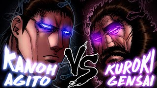 KANOH AGITO ESTILO SIN FORMA  VS KUROKI GENSAI  ESTILO KAIWAN DEFINITIVO [upl. by Leventhal]