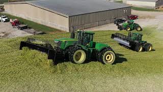 Packing 917 loads of Corn Silage in 6 days [upl. by Nosnor89]