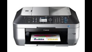 Canon MX870  HOW TO CLEAN PRINTHEAD [upl. by Notsnarc]