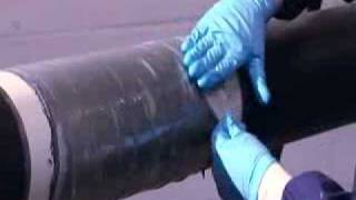 Pipe Repair w Belzona SuperWrap  Belzona®  VPF [upl. by Nonnahsal895]