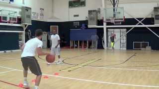 Basketball Drills  Advanced ball handling  footwork [upl. by Beckie163]