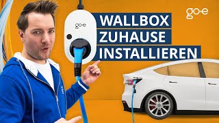 Wallbox Installation Tipps amp Anleitung  Wallbox zuhause installieren  goe [upl. by Walter]