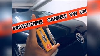 SOSTITUZIONE CANDELE VOLKSWAGEN UP [upl. by Jolda716]