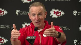 Chiefs DC Steve Spagnuolo talks stopping Ravens offense [upl. by Mirabella]