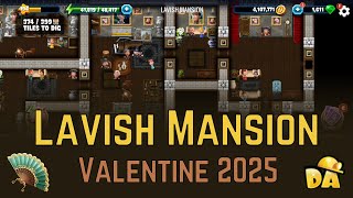 Lavish Mansion  1 Valentine 2025  Diggys Adventure [upl. by Gearard]