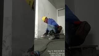 polishing concrete angle adjustable grinder use for edges lakayleovloggsofw5614 [upl. by Gnaw]