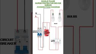 SURGE PROTECTOR DEVICEPSD ITS OPERATIONAND CONNECTION AT HOME [upl. by Aribold]