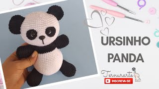 Panda croche amigurumi [upl. by Iot]