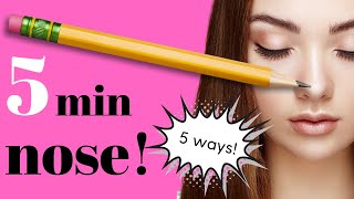 How to Draw a Nose  EASY [upl. by Dnomra]