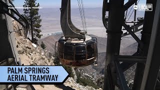 The Palm Springs Aerial Tramway is world’s largest rotating tram car [upl. by Oznole]