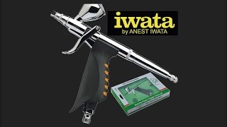 Iwata TRN1 Trigger Airbrush Scale Model Tool Review [upl. by Htur]